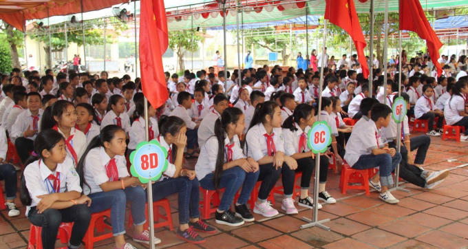Nam Đàn (Nghệ An): Trường THCS Kim Liên tổ chức hoạt động truyền thông về bình đẳng giới trong nhà trường