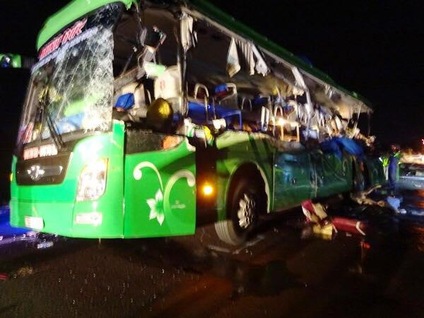 Hiện trường vụ tai nạn. Ảnh: Thanh Hải - VTC