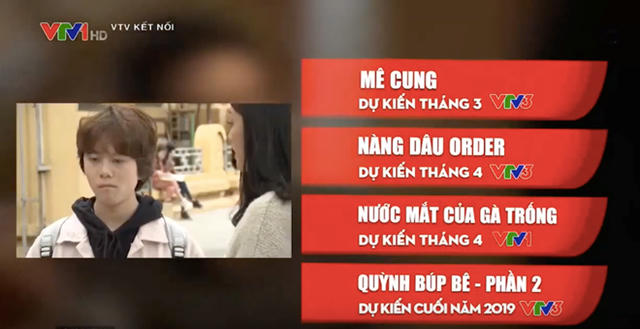 VTV Kết nối giới thiệu Quỳnh búp bê dự kiến lên sóng cuối năm 2019.