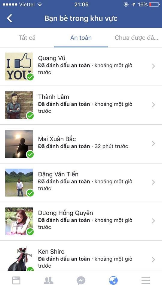 Tính năng báo an toàn của Facebook mới được kích hoạt tại Việt Nam khi bão số 3 đổ bộ.