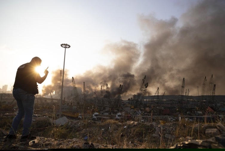 Nổ lớn ở thủ đô Lebanon, hàng nghìn người thương vong