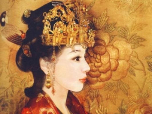 Bức họa nàng Vệ Tử Phu.