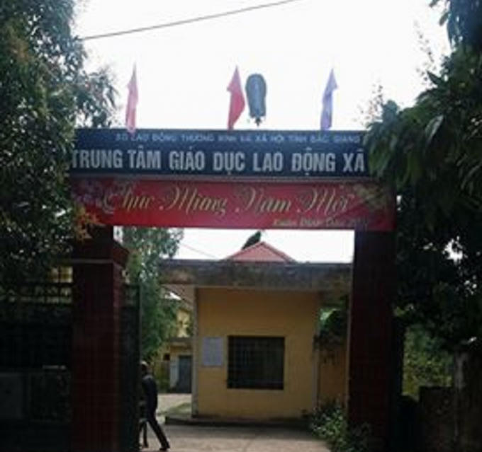 Trung tâm cai nghiện, nơi anh H. đang cai tự nguyện (Ảnh Lương Liễu).