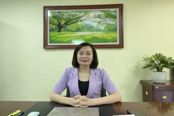 Chủ tịch Hội liên hiệp phụ nữ tỉnh Quảng Ninh, bà Nguyễn Vũ Thu Hoà.