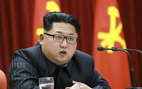 Nhà lãnh đạo Triều Tiên Kim Jong-un.