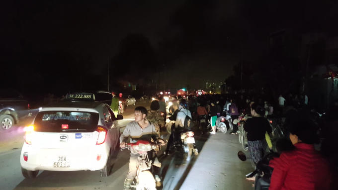 Hà Nội: Hiện trường vụ cháy xưởng nhựa ở Triều Khúc