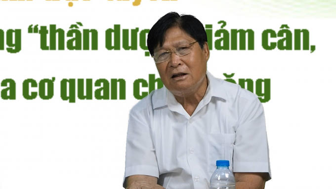 TS. BS Phạm Hưng Củng - Đại diện của Hiệp hội Thực phẩm chức năng Việt Nam, nguyên Vụ trưởng Vụ Y học Cổ truyền, Bộ Y tế.