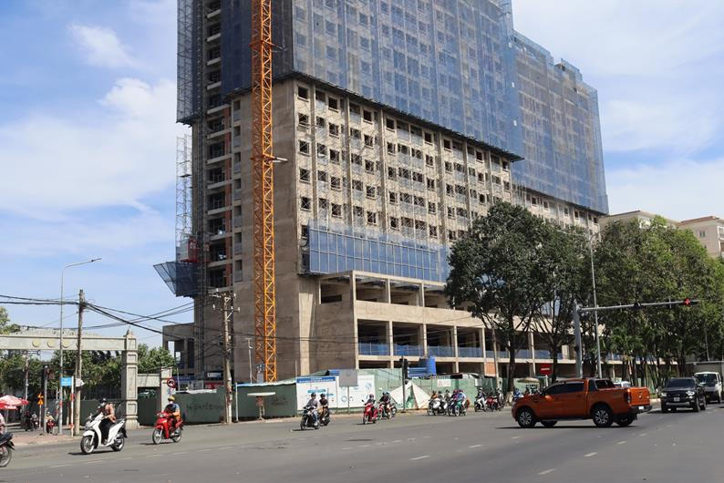 Dự án Nhà ở xã hội A6-A7 tại phường Quang Vinh, TP Biên Hòa, của Công ty CP Kinh doanh nhà Đồng Nai.