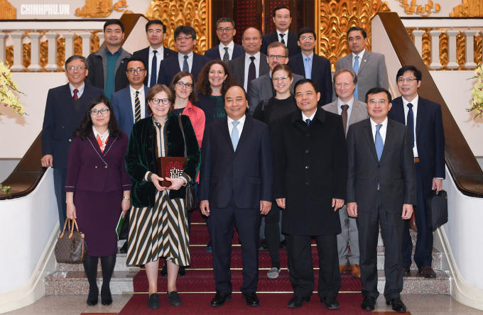 Thủ tướng Nguyễn Xu&acirc;n Ph&uacute;c tiếp Ph&oacute; Chủ tịch Nghị viện ch&acirc;u &Acirc;u