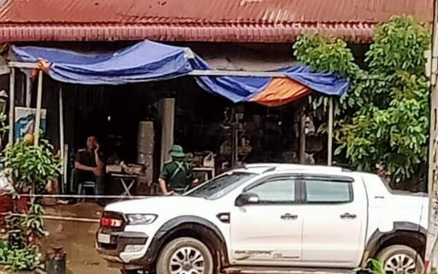 Căn nhà nơi xảy ra vụ án mạng.