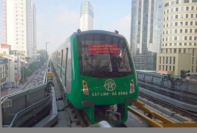 Tổng thầu khẳng định đường sắt Cát Linh - Hà Đông sẽ khai thác thương mại vào cuối năm 2020. (Ảnh: Hòa Thắng)