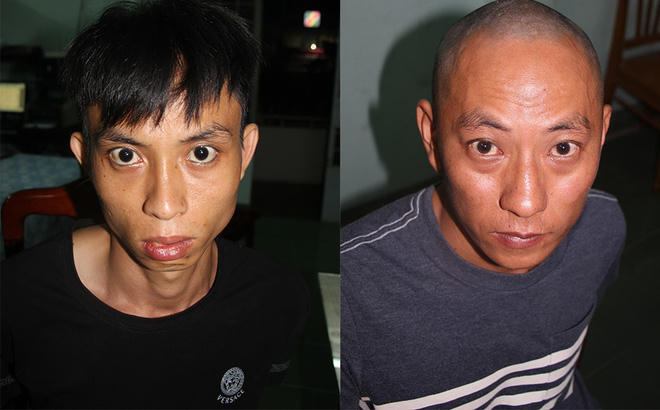 Trần Hoàng Nhất Hùng (36 tuổi) và Đàm Minh Quang (30 tuổi; cùng trú ở phường Ninh Hiệp, thị xã Ninh Hòa).