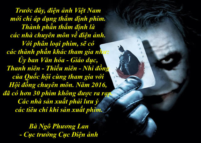 Cho phép chiếu phim 18+: Rạp chiếu làm gì để kiểm soát khán giả? - Theo quy định, từ 1/1/2017, Cục Điện ảnh sẽ áp dụng Bảng tiêu chí phân loại phổ biến phim theo độ tuổi. Vậy các rạp chiếu sẽ làm gì để có thể xác định chính xác độ tuổi của khán giả khi vào rạp xem phim?