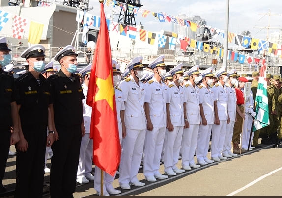 Đội tuyển Hải quân Nhân dân Việt Nam giành Huy chương Bạc toàn đoàn.