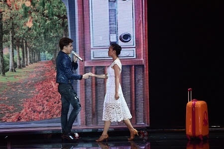 Noo Phước Thịnh biểu diễn ca khúc “Never Let You Down”