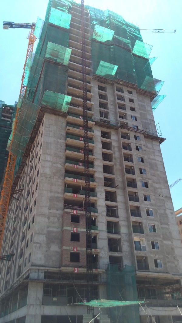 Dự án Ecolife Tây Hồ đã cất nóc vào ngày 25/6/2016 và hiện đang hoàn thiện đến tầng thứ 20 của dự án.