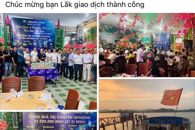 Thông tin và hình ảnh đăng tải gây xôn xao mạng xã hội (Ảnh chụp màn hình).