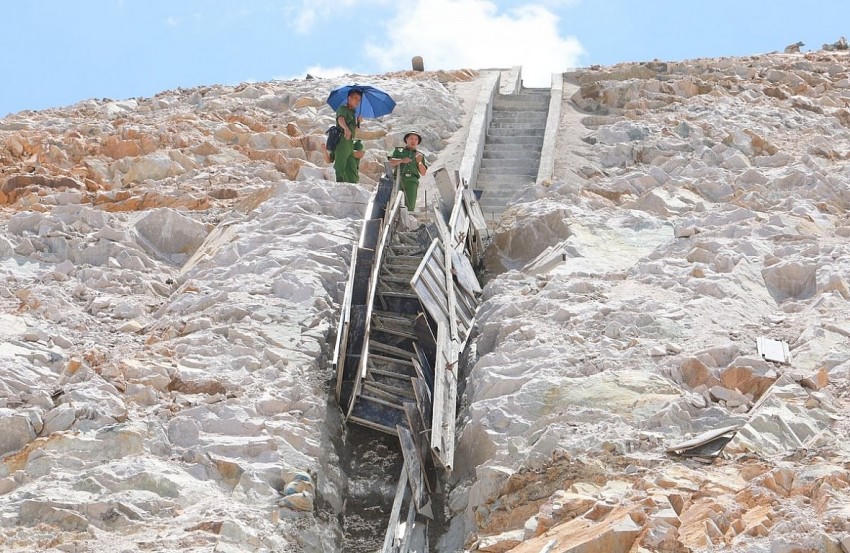 Hiện trường xảy ra tai nạn.
