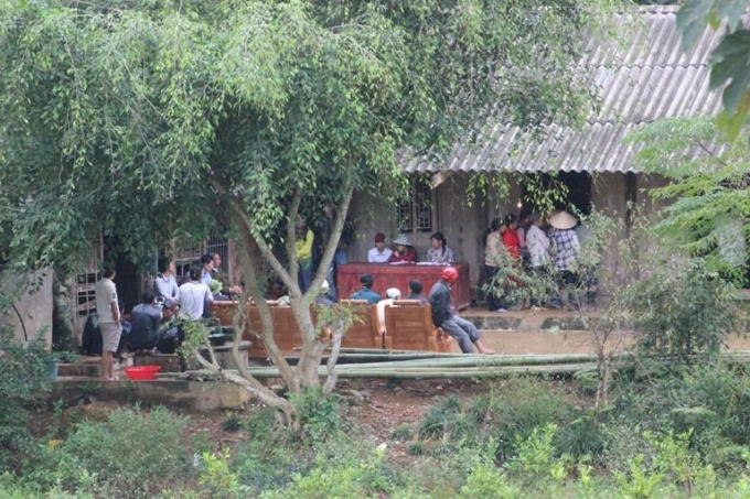 Ngôi nhà nơi xảy ra vụ án mạng