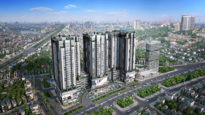 Toàn cảnh Ancora Residence.