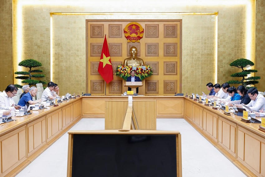 Toàn cảnh buổi làm việc.