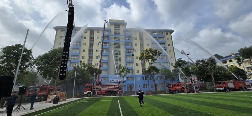 Quang cảnh buổi diễn tập. Ảnh: Nguyễn Quang