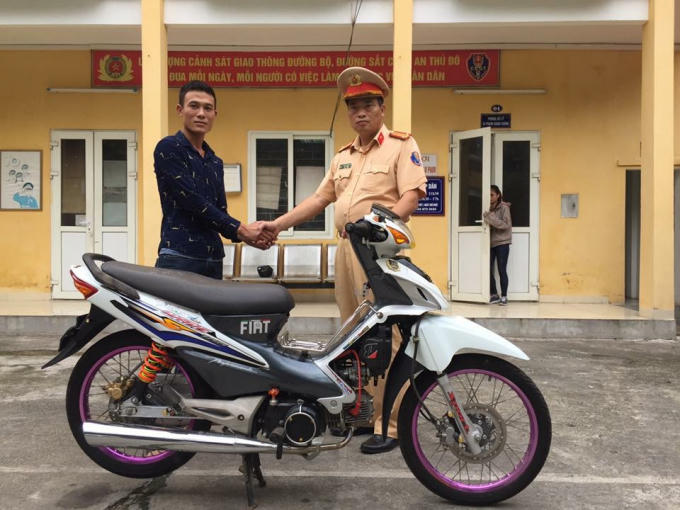 Anh Đỉnh đã không tin vào mình khi chiếc xe được được độ lại theo phong cách thể thao hoàn toàn mới.