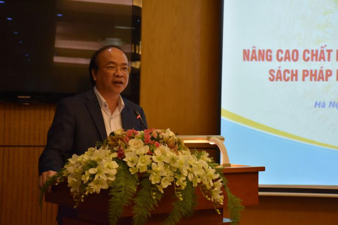 Nhà xuất bản Tư pháp cần có ấn phẩm, tác phẩm hay, chất lượng