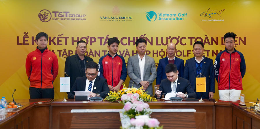 Tập đoàn T&amp;amp;T Group ký kết hợp tác chiến lược toàn diện với Hiệp hội Golf Việt Nam.