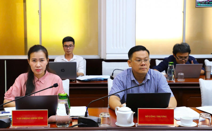 Đại biểu tham dự buổi làm việc