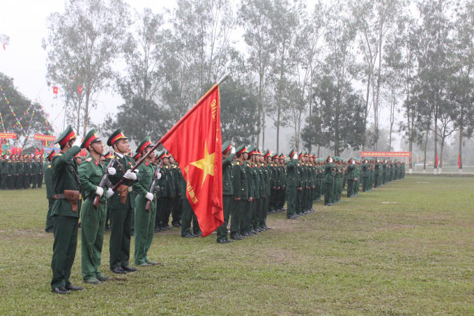 Ngày 1/3, Trung đoàn 335 (Sư đoàn 324, Quân khu 4) tổ chức Lễ ra quân huấn luyện năm 2018 và phát động phong trào thi đua với chủ đề “Huấn luyện giỏi, kỷ luật nghiêm, sẵn sàng chiến đấu cao”.