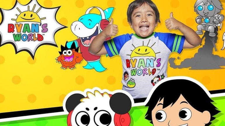 Cậu bé đánh giá đồ chơi 10 tuổi Ryan Kaji, người luôn đứng đầu danh sách youtuber kiếm được nhiều tiền nhất trong 2 năm qua (Ảnh: Youtube).