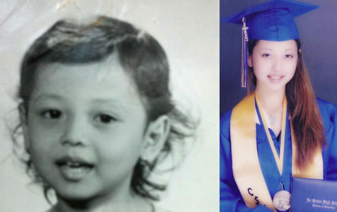 Jennifer Phạm - Hoa hậu châu Á tại Mỹ 2006. Jennifer lộ nét xinh đẹp từ bé.