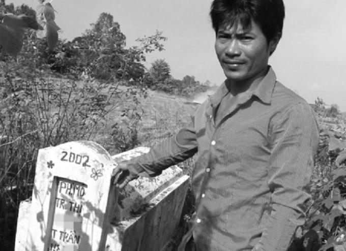 Nấm mồ của chị P. – nạn nhân thứ 4 của Hai Tưng.