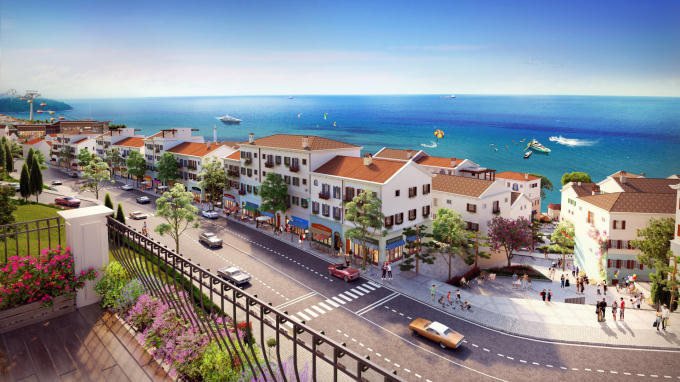 Shophouse phong cách Địa Trung Hải - Cơ hội cho nhà đầu tư thức thời