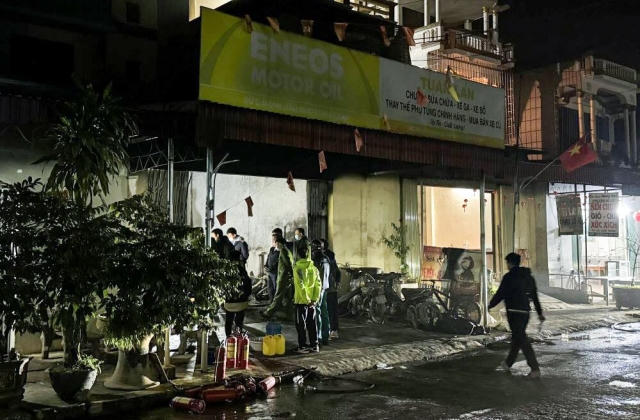 Thanh Hoá: Cháy nhà trong đêm khiến 3 mẹ con tử vong