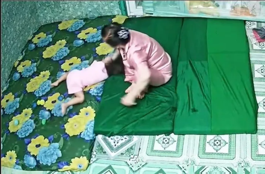 Bà Trần Thị Liên bạo hành bé P.V.