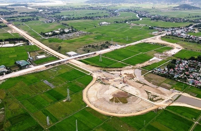 Dự án thành phần đường bộ cao tốc Bắc - Nam phía Đông, giai đoạn 2021-2025 qua địa bàn xã Thanh Bình Thịnh.