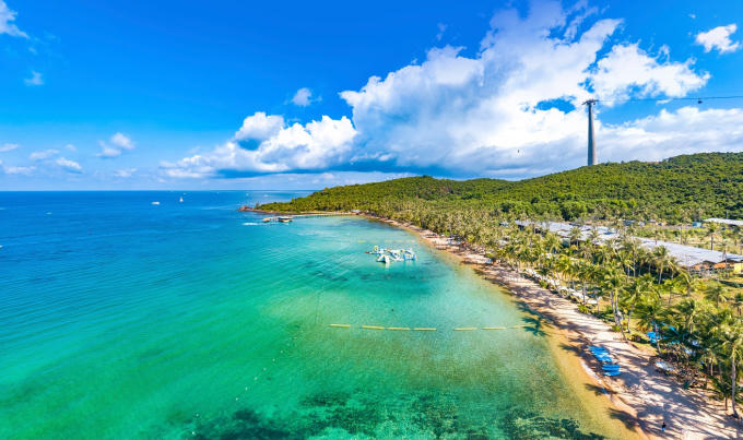 Hon Thom Paradise Island được kiến tạo bởi những tâm hồn trân quý thiên nhiên.   Ảnh Sun Property
