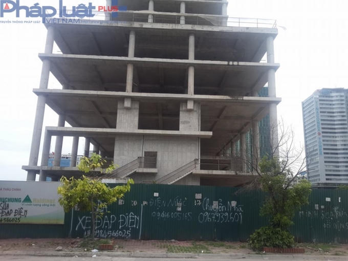 Khởi công vào tháng 5/2011, đến nay đã hơn 5 năm, dự án vẫn chưa được hoàn thành.