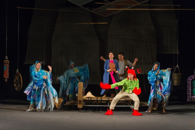 Sự tươi vui, hài hước cuốn hút các khán giả nhí