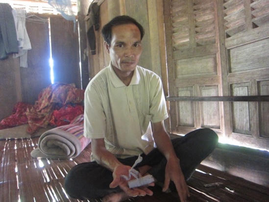 “Thần y” Chìm đang giới thiệu về bài thuốc