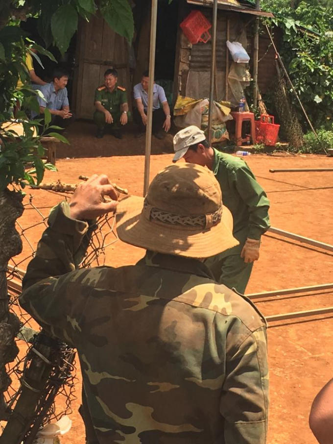 Nhà bà Phạm Thị Thu và ông Trần Minh Châu nơi xảy ra vụ án vợ đánh chết chồng.