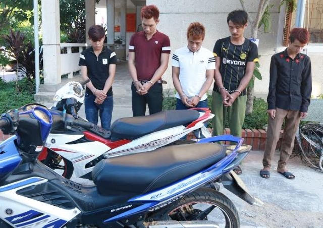 Nhóm cướp 9x gây ra 16 vụ cướp tài sản trên địa bàn huyện Kỳ Anh bị sa lưới.