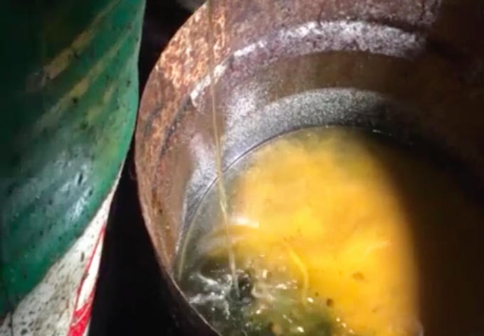 Mỡ bẩn của cơ sở này bị tịch thu, xử lý theo quy định của pháp luật.