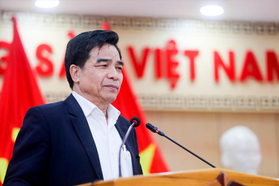 Chủ tịch UBND tỉnh Quảng Nam Lê Văn Dũng. (Ảnh: Công Huy).