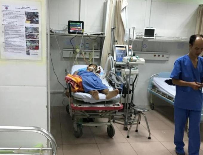 Tình hình sức khỏe của bệnh nhân có chuyển biến rất xấu