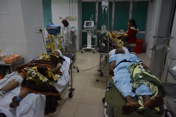 Các bệnh nhân còn sống đã qua cơn nguy kịch