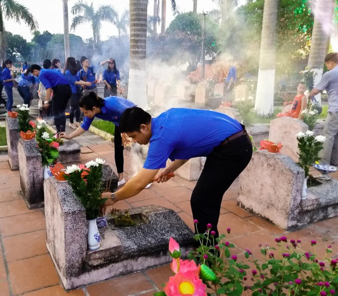 Đoàn thanh niên Bộ Tư Pháp tri ân ngày Thương binh Liệt sỹ 27/7