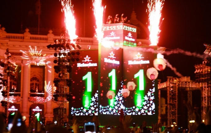 Sự kiện đếm ngược được tổ chức thường niên thu hút nhiều sự quan tâm của công chúng. Ảnh: Internet